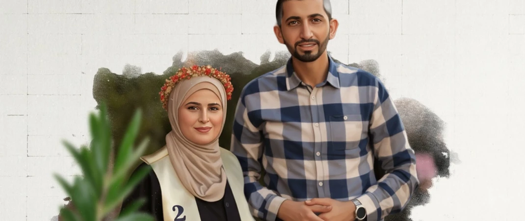 زوجات الشهداء في غزة