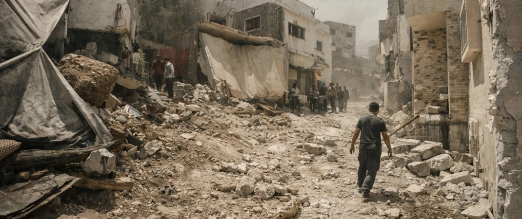 رمضان في مخيمات شمال فلسطين