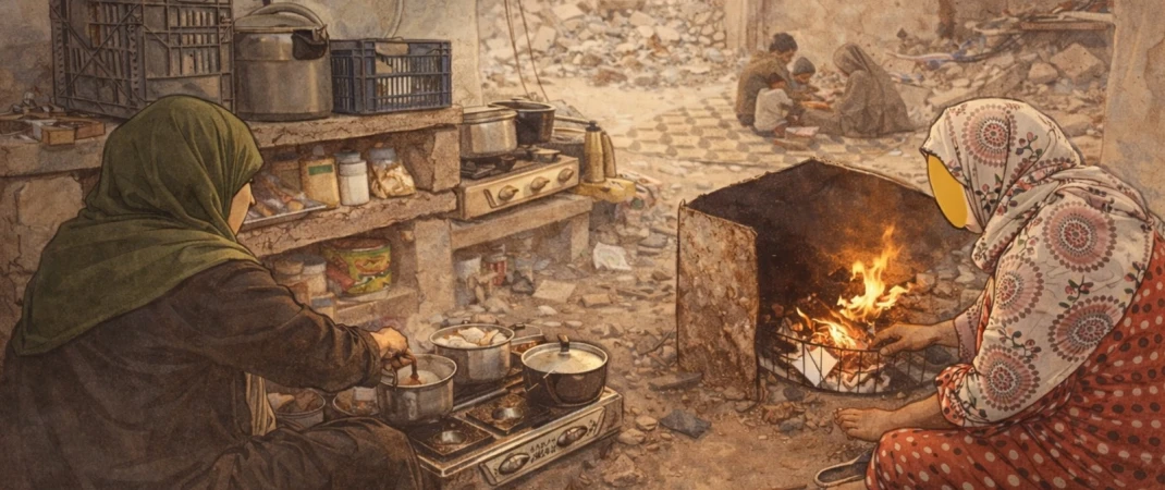 مطبخ الخيمة في غزة