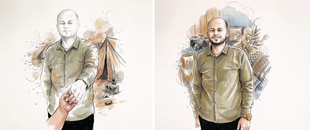 أبناء الشهداء في غزة