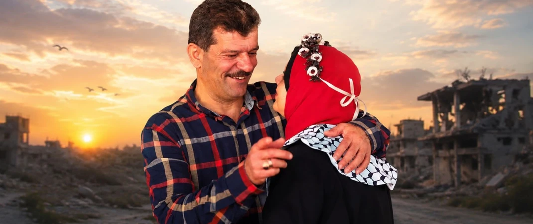 أبناء الشهداء في غزة