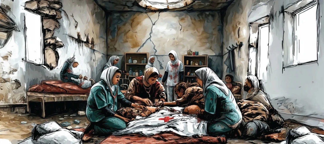 ممرضات غزة بين أداء الواجب والخوف