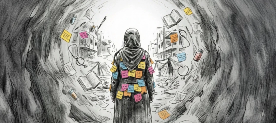 الاحتراق الوظيفي في غزة