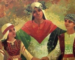 المرأة الفلسطينية المناضلة