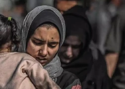 ويلات النزوح في غزة