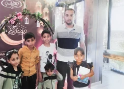 أطفال الشهداء في عزة