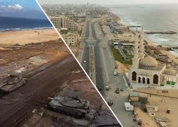 غزة قبل الحرب وبعدها