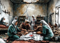 ممرضات غزة بين أداء الواجب والخوف