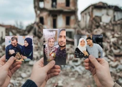 زوجات الشهداء في غزة