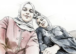 أبناء الشهداء في غزة