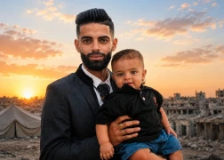 أبناء الشهداء في غزة