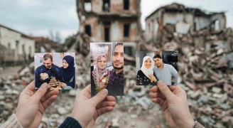 زوجات الشهداء في غزة