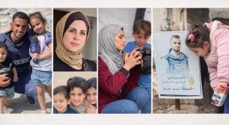 زوجات الشهداء في غزة