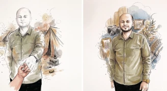 أبناء الشهداء في غزة