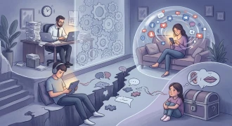أسباب ضعف التواصل داخل الأسرة