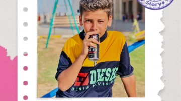 الأطفال المصابون في غزة