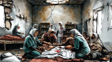 ممرضات غزة بين أداء الواجب والخوف