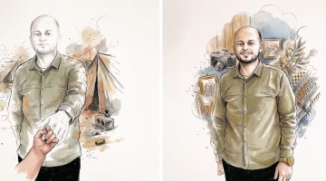 أبناء الشهداء في غزة