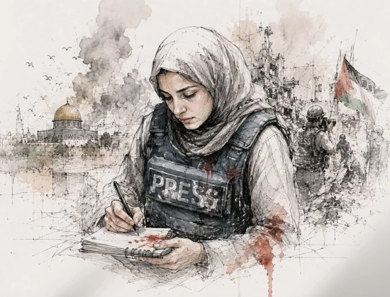 الصحافيات الفلسطينيات