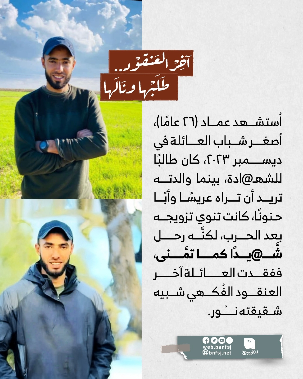 الشهيد عماد أبو ركبة